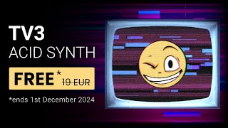 Video thumbnail for TV3 - ACID SYNTH | FREE FOR LIMITED TIME by Imaginando