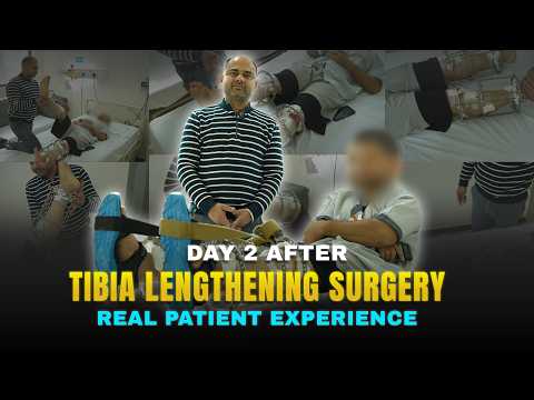 Day 2 After Tibia Lengthening Surgery | Real Patient Experience at Heights Plus