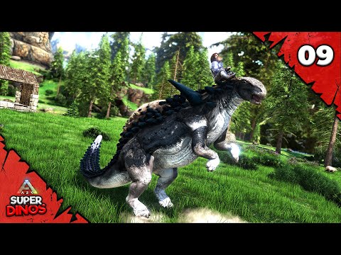 ARK Super DINOS - O Farmador de Metal SAUROPELTA [EP09]