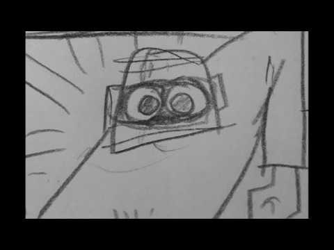 Robo-Shark Scene Rough