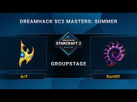 SC2 - ArT vs SortOf - DreamHack SC2 Masters Summer - Group D - EU
