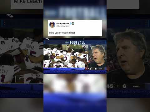 I miss Mike Leach