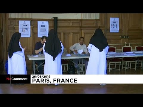 شاهد في باريس .. راهبات يدلين بأصواتهن في الانتخابات الأوروبية…