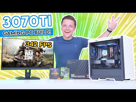 EPIC RTX 3070Ti Gaming PC Build! [Testing the RTX 3070Ti in 15+ Games]