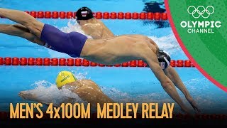 Michael Phelps Last Olympic Race Swimming Men s 4x100m Medley Relay Final Rio 2016 Replay Mp4 3GP & Mp3