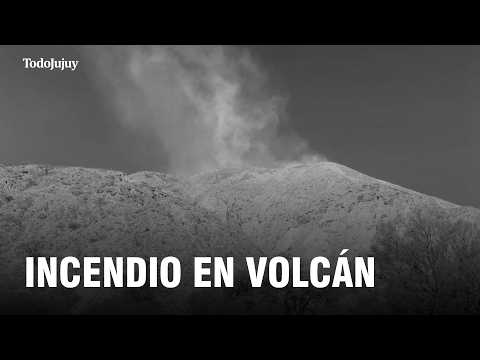 🔥 INCENDIO EN VOLCÁN