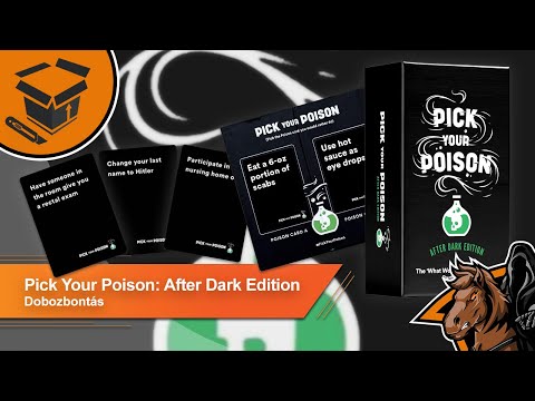 UNBOXING: Pick Your Posion - Szellemlovas