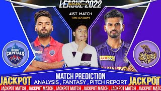 DC vs KKR IPL 2022 41th Match Prediction- 28 April| Delhi vs Kolkata Match Predictions #ipl2022