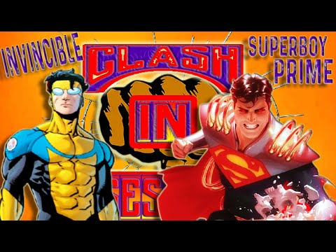 Invincible vs Superboy Prime (Image Comics vs DC Comics) | CLASH IN SESSION #Invincible #DCComics