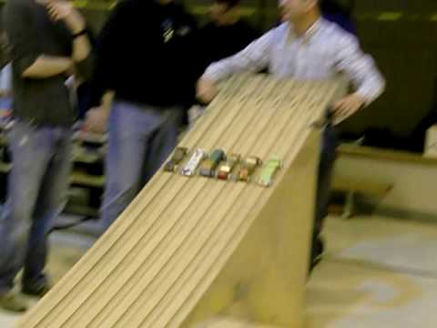 2010 Lake Heights YMCA Adventure Guides Pinewood Derby race today