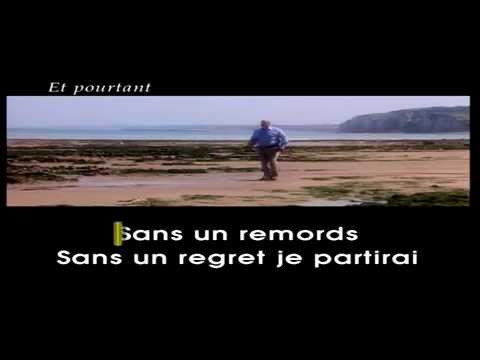 AZNAVOUR et pourtant KARAOKE