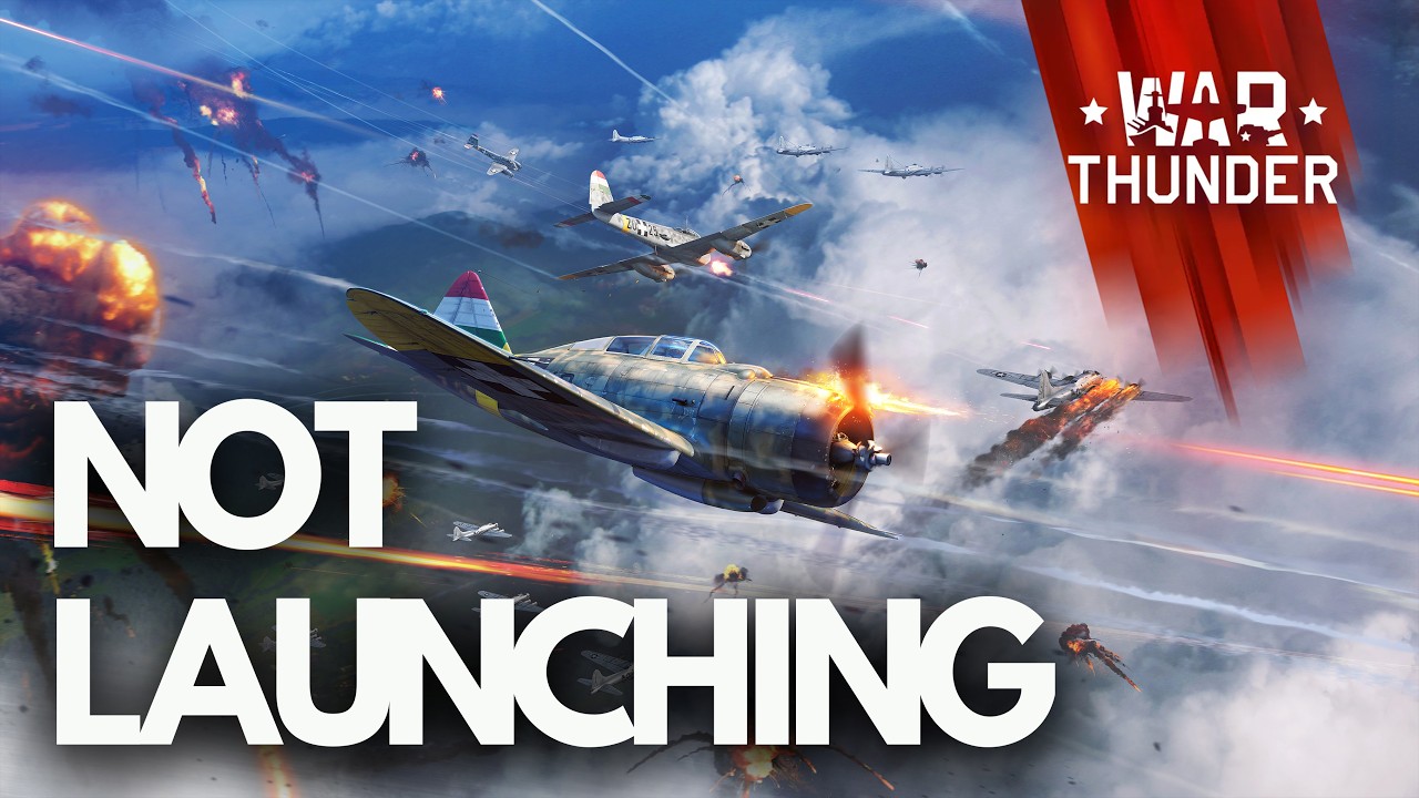 War Thunder Not Launching/Crashing/Not Loading/Black Screen/Freezing/Lagging Steam PC FIX🎮🔥