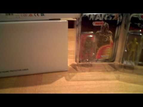 Star Wars Protective cases and Stands for Carded and loose Action Figures