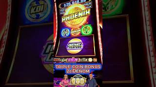 $120 bet Instant Feature Triple Bonus on Coin Trio Royal! #slots #casi