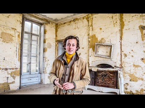 At 23, He BOUGHT a FRENCH CHATEAU. TOUR during RESTORATION