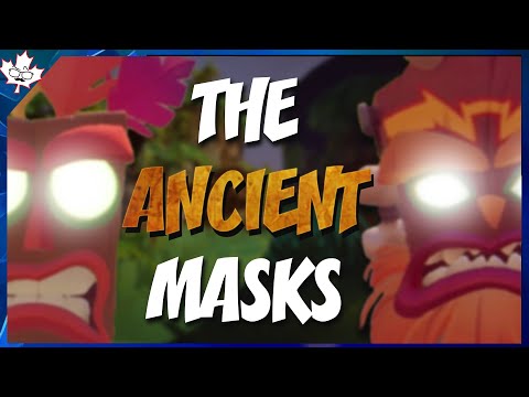 The Story Behind the ANCIENT MASKS of Crash Bandicoot