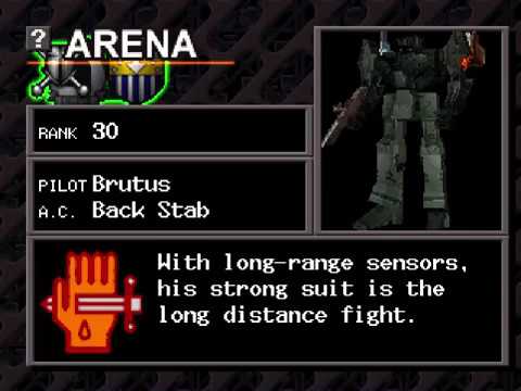 Armored Core Project Phantasma - VS Brutus