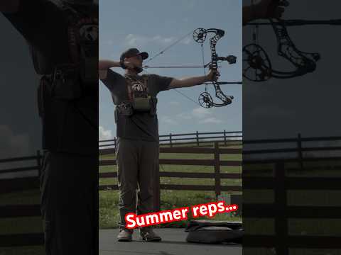 Getting in those last summer reps…Sept 1st. It’s GO time! #deer #hunting #shorts #archery #subscribe