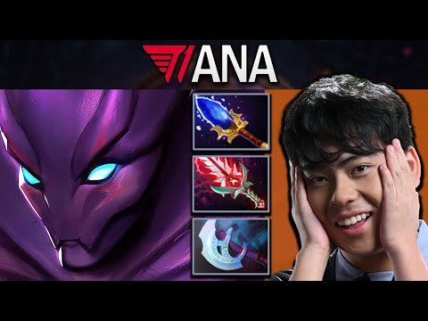 Spectre Dota 2 7.32 Gameplay T1.Ana with 23 Kills and 1000 GPM - TI12