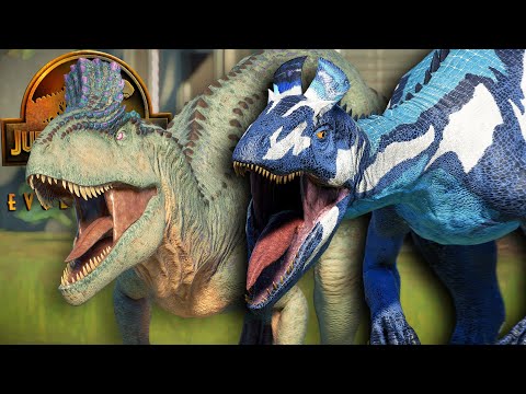GO CRYOLOHPOSAURUS! | FULL SHOWCASE | All Skins & Animations - Jurassic World Evolution 2
