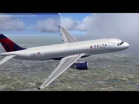 FSX Steam Edition A320 ILS u. IFR Flug + Erklärung deutsch Part1/2