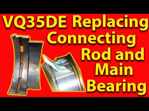 VQ35DE bottom end bearing replacement How To. How to measure plastigauge?