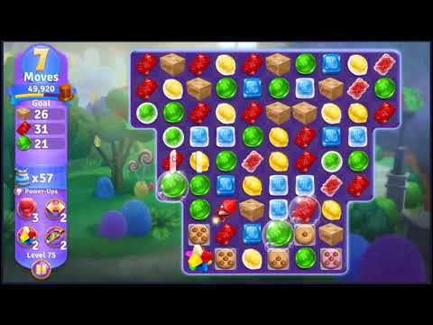 Willy Wonkas Sweet Adventure Level 75 - NO BOOSTERS 🍫 | SKILLGAMING ✔️