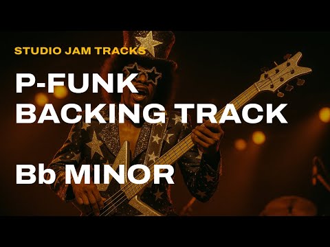 P-Funk Backing Track in Bb Minor | SJT-003
