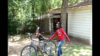 Big kid cutting grass 🤣