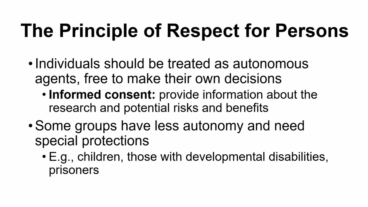 Methods Module 5 - Ethics