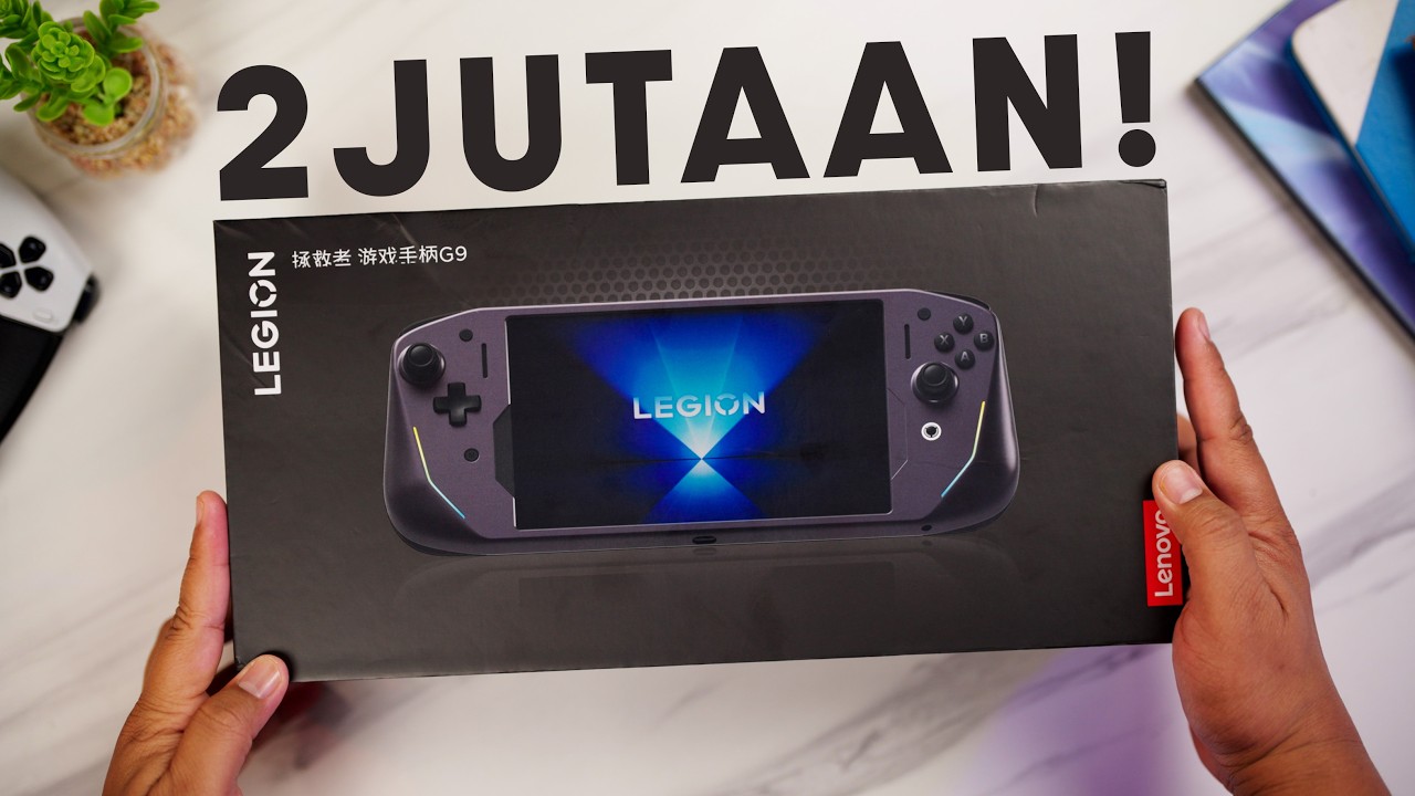 Unboxing LEGION G9‼️Device Gaming Paling Dinanti 2026