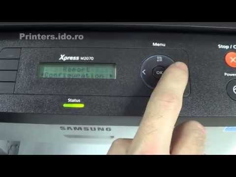 NEW! Samsung Xpress Printers: M2070, M2070F, M2070FW firmware reset