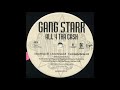 Gang Starr - All 4 Tha Cash [12"]