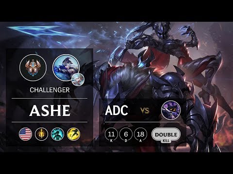 Ashe ADC vs Veigar - NA Challenger Patch 9.20