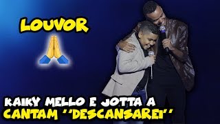KAIKY MELLO E JOTTA A - &quot;DESCANSAREI&quot; | GOSPEL | PROGRAMA RAUL GIL