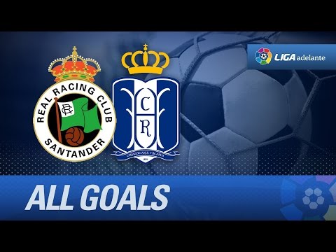 Todos los goles de Racing de Santander (3-0) Recreativo de Huelva - HD
