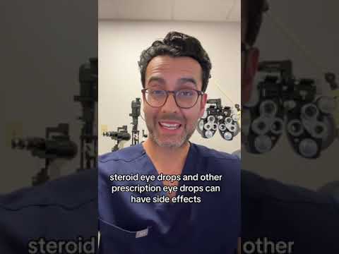 Use eye drops properly