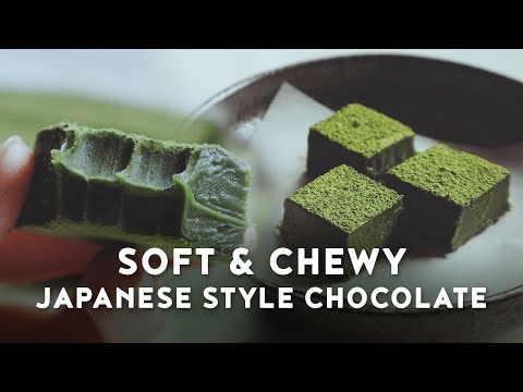 Smooth Fudgey Nama Chocolate - 2 ways | No Oven |...