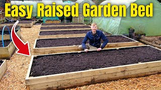 How To Build A Raised Garden Bed - Cheap And Easy | Gardening For Beginners