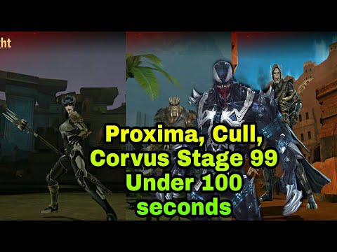 Venom vs WBU Stage 99  under 100 seconds - Marvel Future Fight