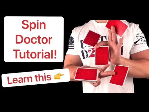 Spin Doctor Cardistry Tutorial! Insane 5 Packet Flourish!