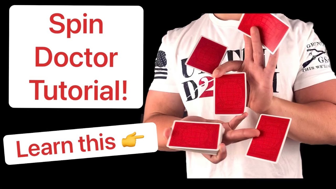 Spin Doctor Cardistry Tutorial! Insane 5 Packet Flourish!