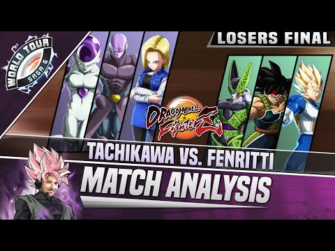 DBFZ Match Analysis: DBFZ World Tour 2018 Saga 6 LOSERS FINAL - Tachikawa vs. Fenritti