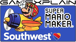 Super Mario Maker - Southwest Air Adventure Event Course Playthrough!
