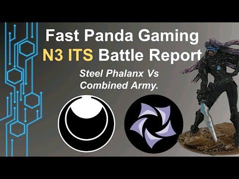 Fast Panda Gaming Infinity Battle Report: N3 - Countermeasures - Steel Phalanx vs Combined Army