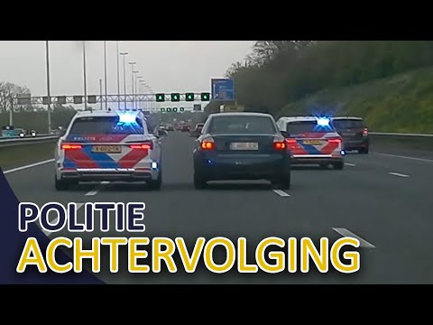 Politieachtervolging | Gestolen kentekenplaten | Team verkeer, Rotterdam, Den Haag en Midden-NL