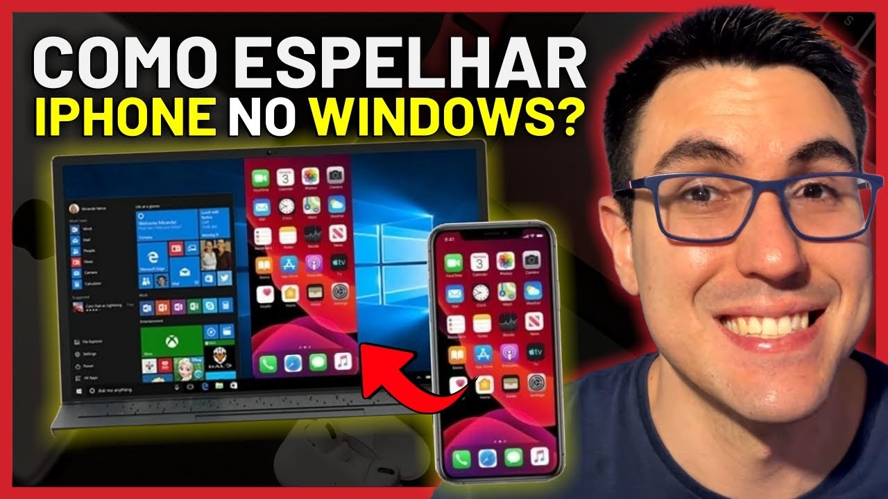 COMO ESPELHAR TELA DO IPHONE NO PC? WINDOWS