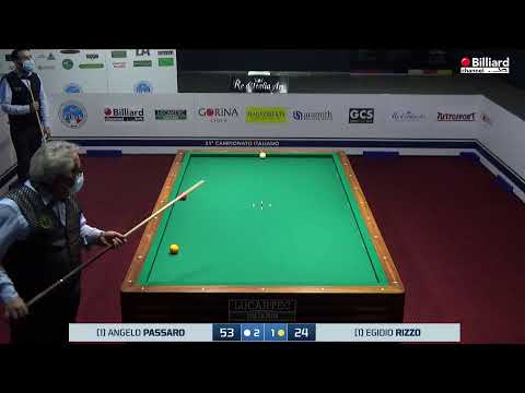 Rizzo Egidio VS Passaro Angelo - 21° Campionato Italiano Salerno