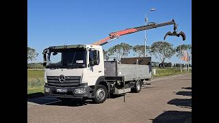 Mercedes-Benz ATEGO 1221 4x2 Palfinger 127tkm open laadbak vrachtwagen | Foto 4 - Autoline