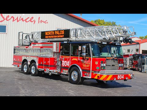 Walk Around of North Palos Fire's 110' Quint - SO144408